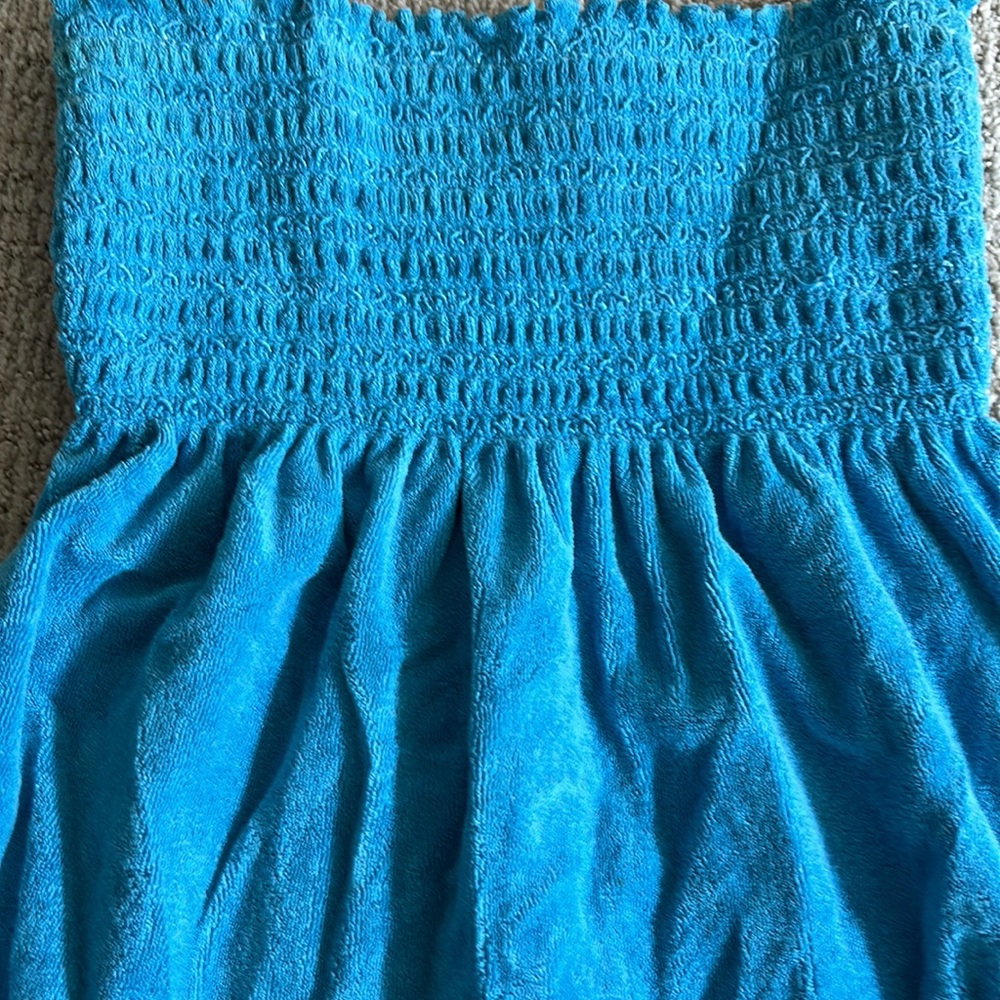 Blue terry cloth juicy couture dress - Picture 2 of 4